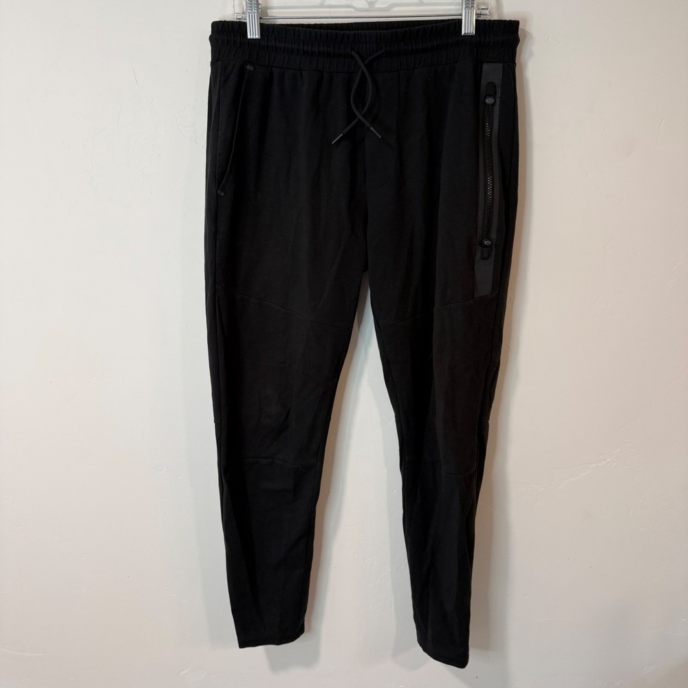 Greyson Mens Sequoia Joggers Medium Black Excellent Tech Sweatpants Stretch